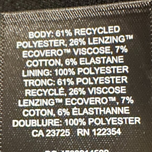 Babaton Appraise Black Strapless Dress Defined Waist Cocktail Size 4 Women's NWT - Picture 12 of 14